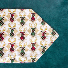Load image into Gallery viewer, Plaid Reindeer Table Runner
