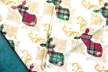 Load image into Gallery viewer, Plaid Reindeer Table Runner
