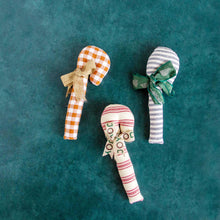 Load image into Gallery viewer, Soft Sculpture Candy Canes - Set of 3
