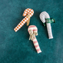 Load image into Gallery viewer, Soft Sculpture Candy Canes - Set of 3
