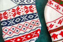 Load image into Gallery viewer, Knit Christmas Stocking
