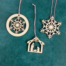 Load image into Gallery viewer, Laser Cut Ornaments
