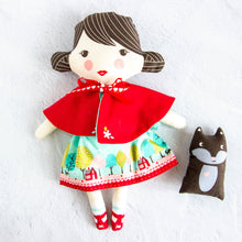 Load image into Gallery viewer, Little Red Riding Hood Soft Doll Set
