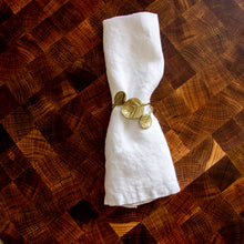 Load image into Gallery viewer, Set of 2 White, 100% Linen Napkins
