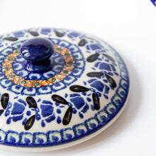 Load image into Gallery viewer, Unikat Polish Pottery Cassserole with Lid

