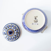 Load image into Gallery viewer, Unikat Polish Pottery Cassserole with Lid

