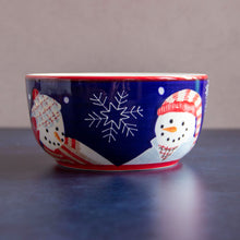 Load image into Gallery viewer, Snowmen Bowl
