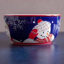 Load image into Gallery viewer, Snowmen Bowl
