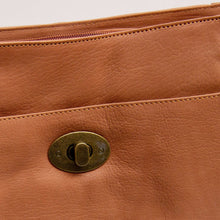 Load image into Gallery viewer, Leather &amp; Suede Shoulder Bag
