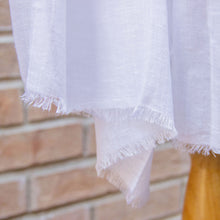 Load image into Gallery viewer, White Wrap/Scarf - Soft and Light
